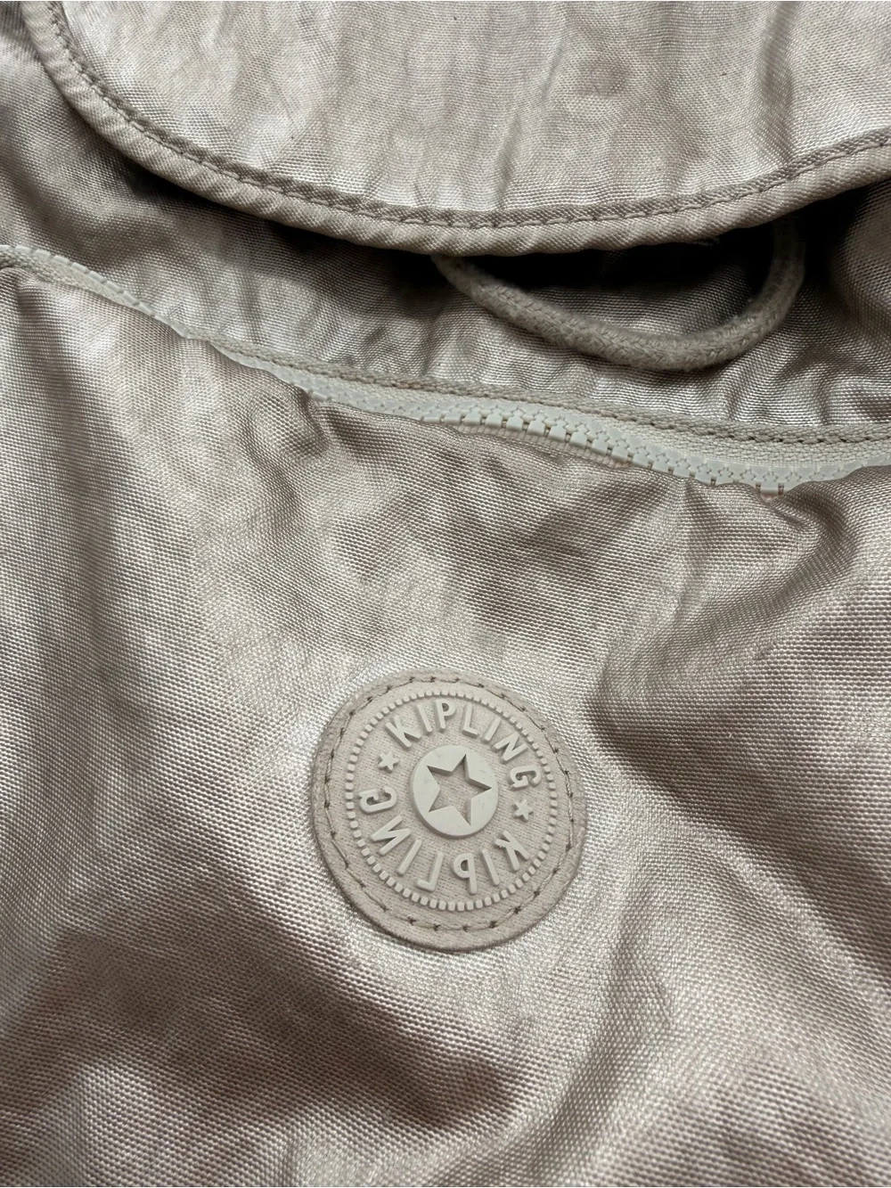 Kipling City Backpack Metallic Glow Gold School Casual Kipling Girl Kid Adult